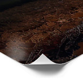 Poster Sibérie Husky Halloween effraie (Coin)