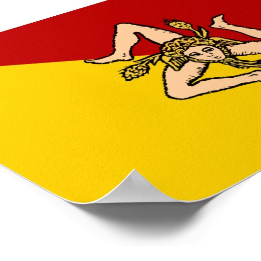 Poster Sicile (Coin)