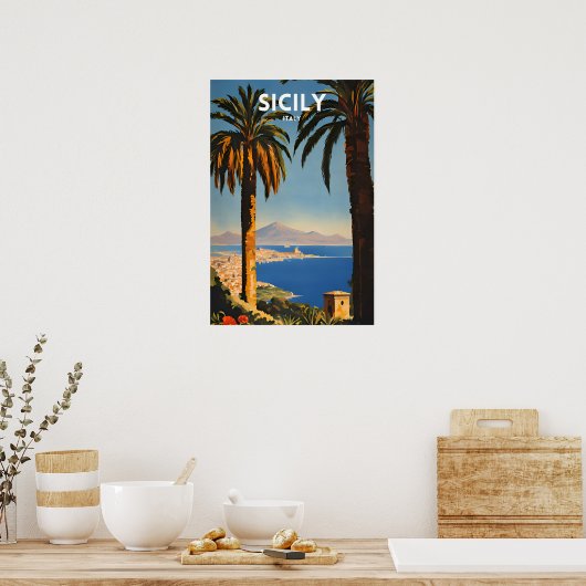 Poster Sicile (Cuisine)