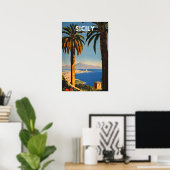 Poster Sicile (Bureau à domicile)