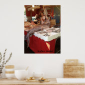 Poster Sicilienne Swordsman (Cuisine)