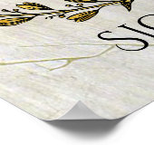 Poster Sicilienne Trinacria Olive Wreath Your Text (Coin)