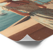 Poster Sicily 50s vintage travel (Coin)