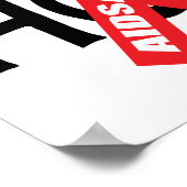 Poster Sida/VIH/espoir (Coin)