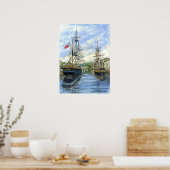 Poster 'Side by Side' (Cuisine)