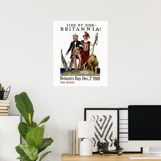 Poster Side by Side - Britannia ! (Bureau à domicile)
