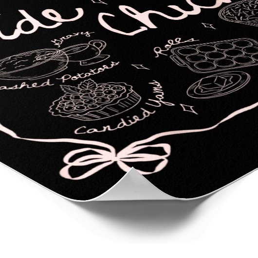 Poster Side Chick And Main Man Funny Thanksgiving Couple  (Coin)