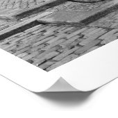 Poster Side Street à Paris (Coin)