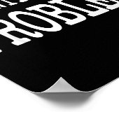 Poster S'identifier comme un problème drôle dicton sarcas (Coin)