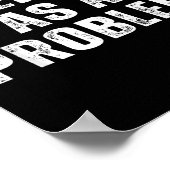 Poster S'identifier comme un problème humour drôle blague (Coin)
