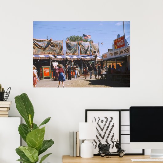 Poster Sideshow Barker, 1941 (Bureau à domicile)