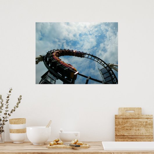 Poster Sidewinder de Hershey Park (Cuisine)