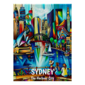 Poster Sídney: La Ciudad del Puerto (Devant)