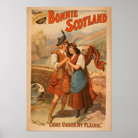 Poster Sidney R. Ellis' Bonnie Scotland Scottish Play (Devant)