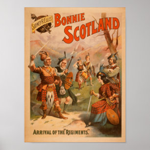 Poster Sidney R. Ellis' Bonnie Scotland Scottish Play 4