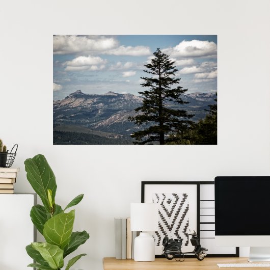 Poster Siège avec vue (Bureau à domicile)