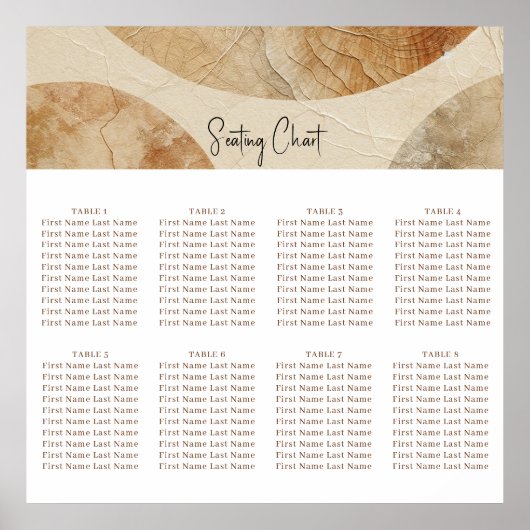 Poster Siège Bohème Bohémien Neutre Aérien Éléments Natur (Devant)