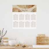 Poster Siège Bohème Bohémien Neutre Aérien Éléments Natur (Cuisine)