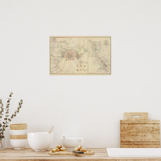 Poster Siège d'Atlanta (Cuisine)