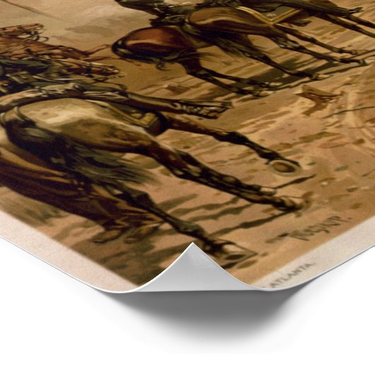 Poster Siège d'Atlanta (Coin)