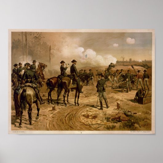 Poster Siège d'Atlanta (Devant)