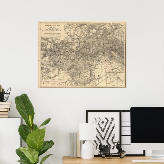 Poster Siège de guerre : Afghanistan 1878 (Bureau à domicile)