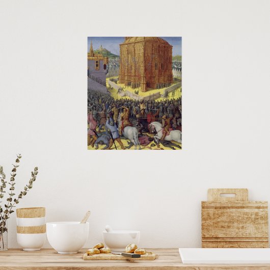 Poster Siège de Jérusalem par Nebucadnetsar (Cuisine)