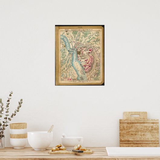 Poster Siège de Port Hudson (Cuisine)