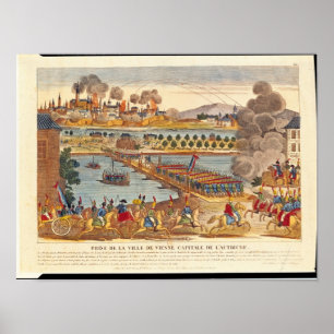 Poster Siège de Vienne, le 10 mai 1809