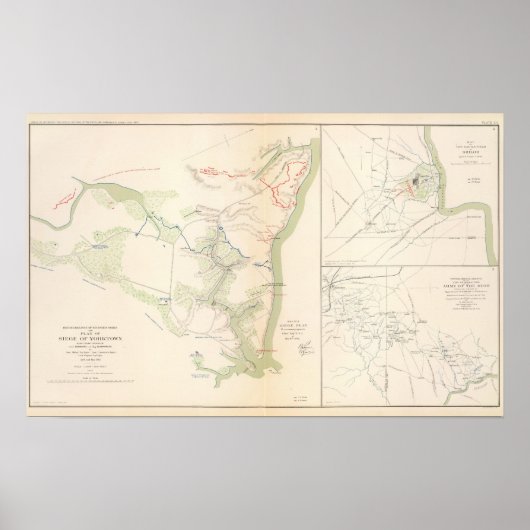 Poster Siège de Yorktown (Devant)