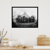 Poster Siège du bureau de poste à Falmouth (VA) 1863 (Cuisine)