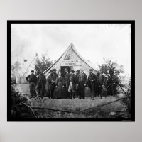 Siège du bureau de poste à Falmouth (VA) 1863