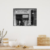 Poster Siège du Suffrage de l'Ohio à Cleveland (Cuisine)