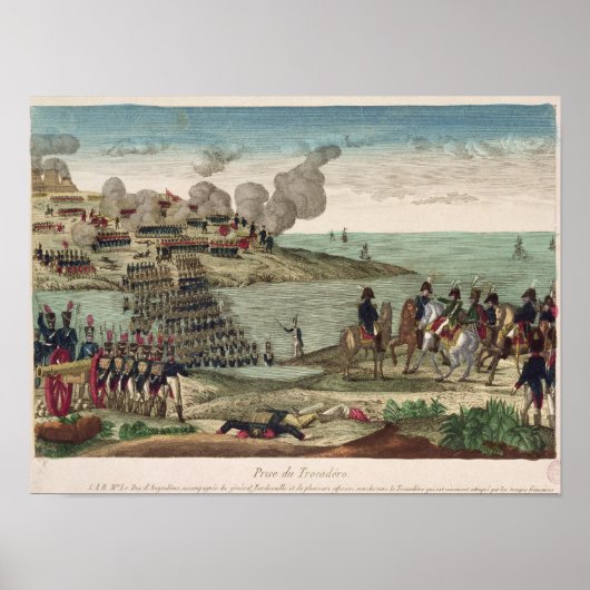 Poster Siège du Trocadéro (Devant)