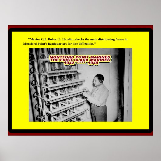 POSTER SIÈGE GÉNÉRAL DU POINT MONTFORD (Devant)