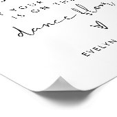 Poster SIÈGE Mariage STELLA, SIGNE DE LA CARTE (Coin)