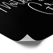 Poster Siège réservé à la mère noire Mariage commémoratif (Coin)