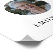 Poster SIÈGE RÉSERVÉ SIÈGE Mariage photo SIGNE (Coin)