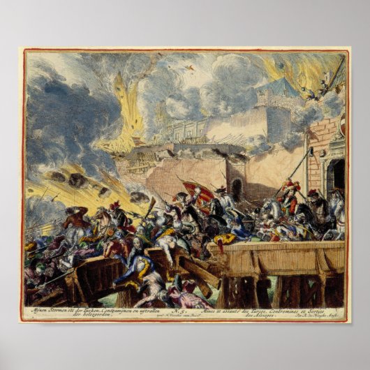 Poster Siège turc de Vienne 1683 (Devant)