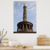 Poster Siegessäule Berlin (Cuisine)