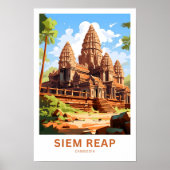 Poster Siem Reap Cambodge - Imprimer (Devant)