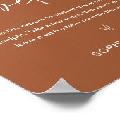 Poster SIENNA ne peut pas attendre de voir ce qui se déve (Coin)