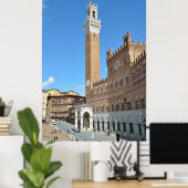 Poster Sienne, Italie (Bureau à domicile)