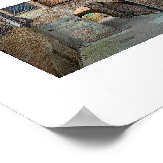 Poster "Sienne, Italie" (Coin)