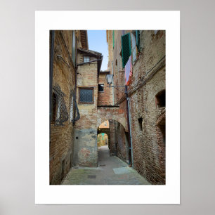 Poster "Sienne, Italie"