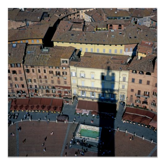 Poster Sienne Toscane Italie (Devant)