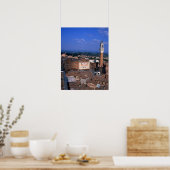 Poster Sienne Toscane Italie (Cuisine)