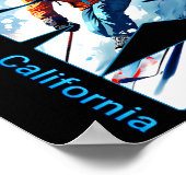 Poster Sierra-at-tahoe Cool Ski Vacances Ski Extérieur S (Coin)