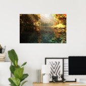 Poster Sierra automne (Bureau à domicile)