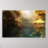 Poster Sierra automne (Devant)